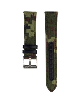 Jelsdal - Sailcloth Watch Strap - Camo-min