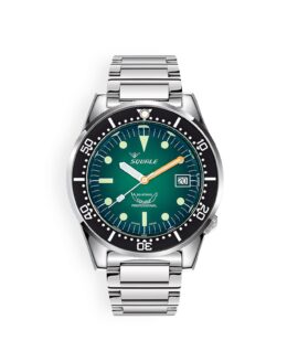 Squale - 1521 Green Ray - Polished - Bracelet - 1521PROFGR.SQ20L-min
