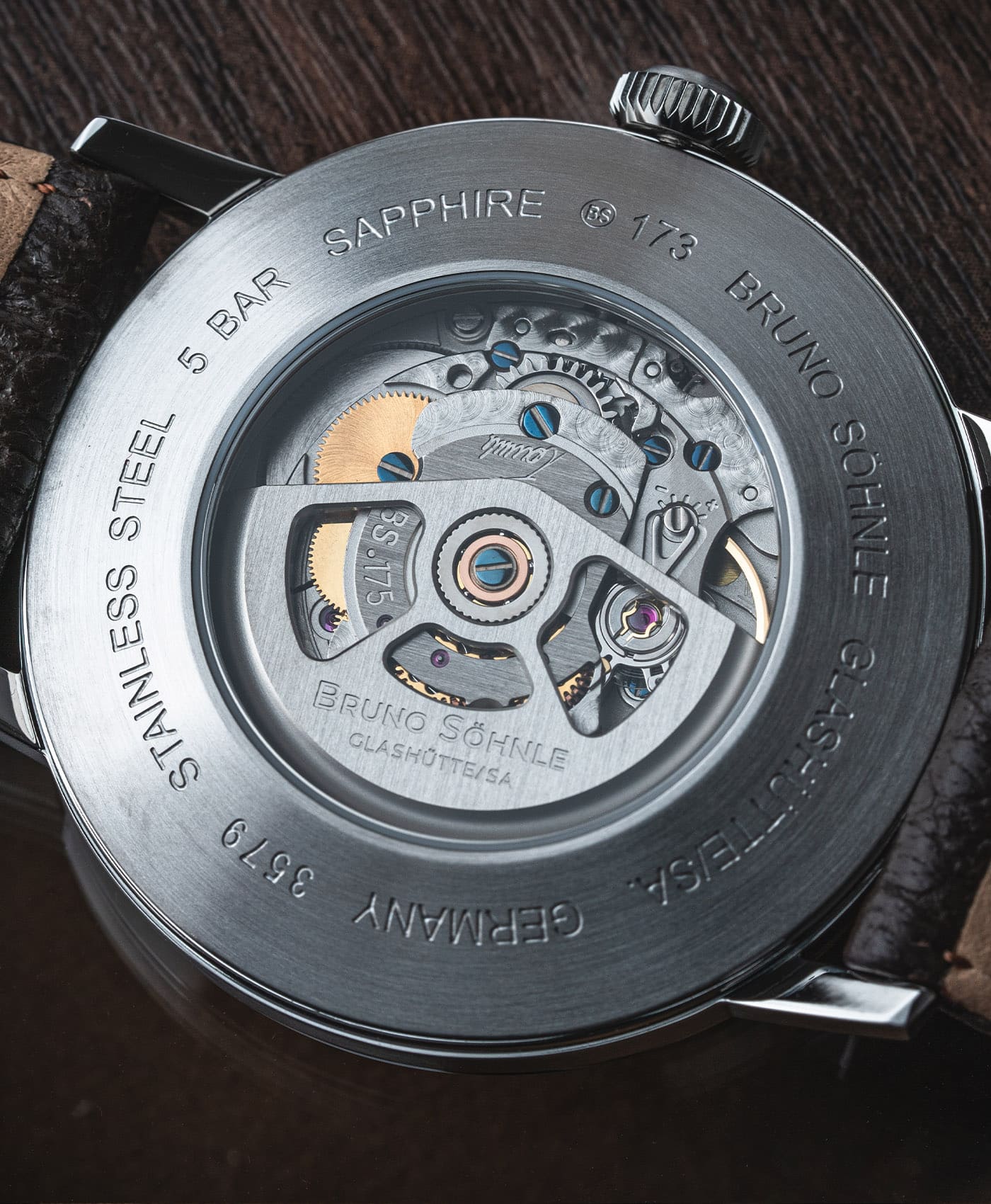 Bruno Söhnle - Stuttgart Automatik Big - 17-12173-261 - case back-min Bruno Söhnle - Stuttgart Automatik Big - 17-12173-261 - case back- Sellita SW200