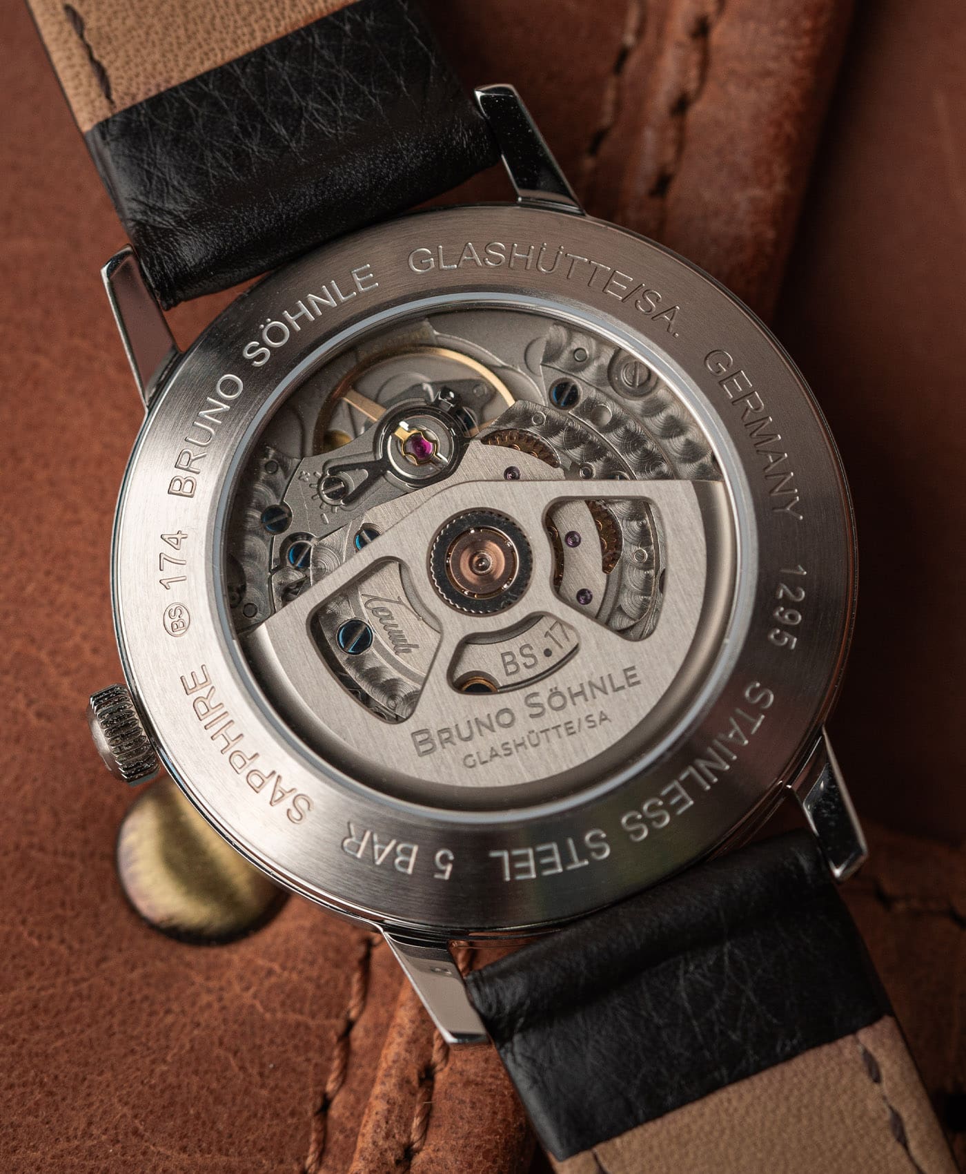 Bruno Söhnle - Stuttgart Automatik II Small - 17-12174-661 - case back-min Bruno Söhnle - Stuttgart Automatik II Small - 17-12174-661 - case back-min