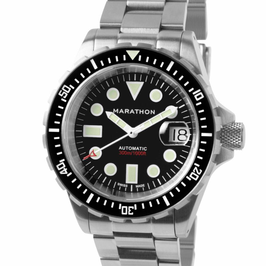 WW194006SS-2001-IMG3-Lume Marathon 41MM ORIGINAL SAR W/ DATE (OSAR-D) lume