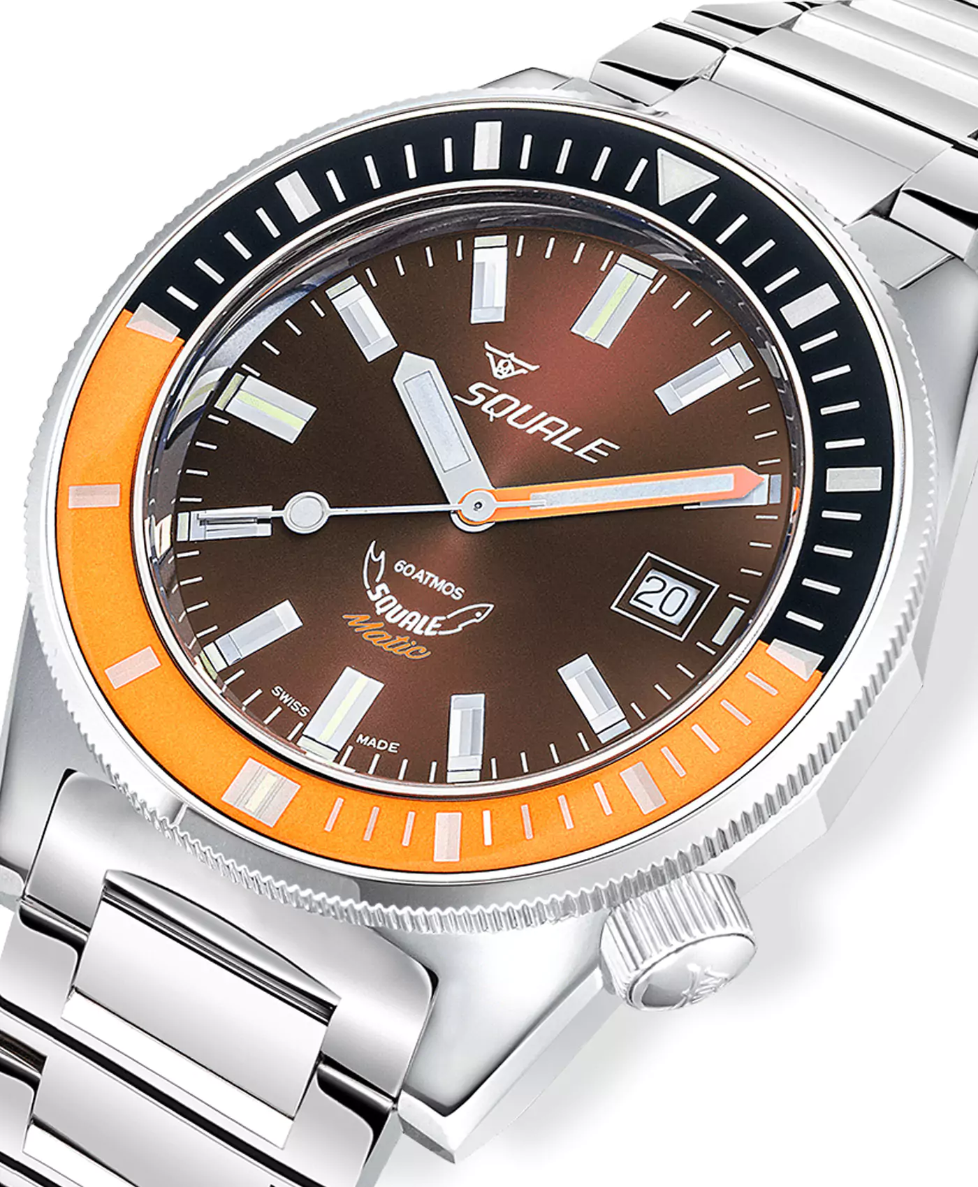 squale-matic-chocolate-60-atm-bracelet-maticxsdsq22l-close-up- squale-matic-chocolate-60-atm-bracelet-maticxsdsq22l-close-up-