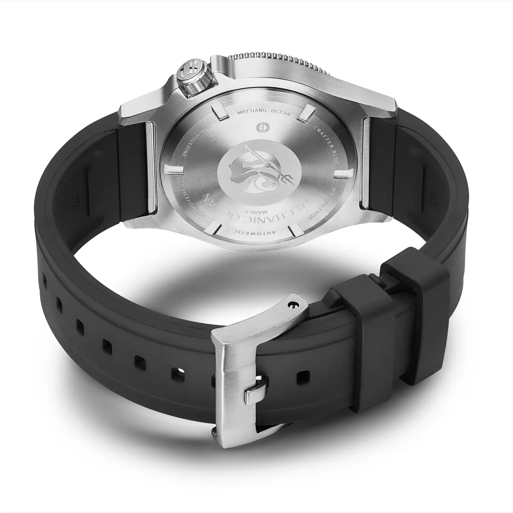 Crafter Blue Mechanic Ocean Mark II MO2SS001 back buckle case Crafter Blue Mechanic Ocean Mark II MO2SS001 back buckle case