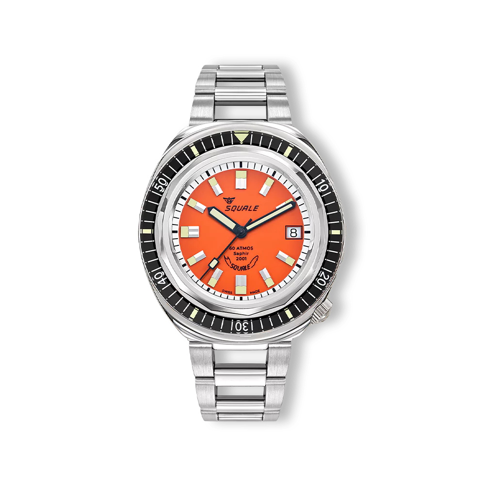 Squale - 2001 - Reverse Orange - 2001BKOR.AC Squale - 2001 - Reverse Orange - 2001BKOR.AC