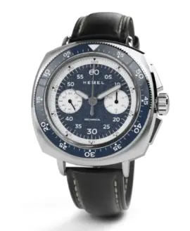 Hemel - HF Series - Sky Racer - Hand Winding Mechanical - Navy Blue