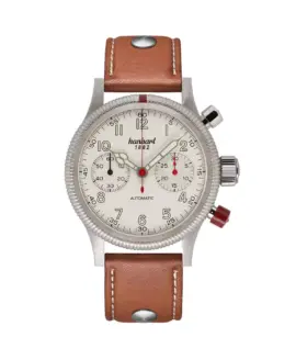 hanhart-pioneer-mk-ii-antique-white-40-mm-light-brown-leather