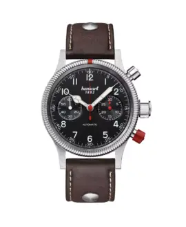 hanhart-pioneer-mk-ii-black-40-mm-dark-brown-leather