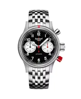 hanhart-pioneer-mk-ii-reverse-panda-40-mm-metal-bracelet