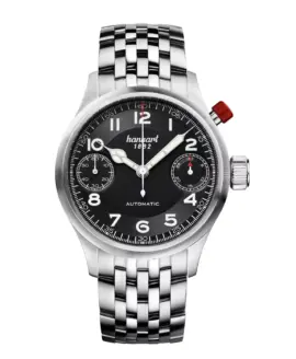 hanhart-pioneer-monoscope-black-smooth-bezel-45-mm-stainless-bracelet