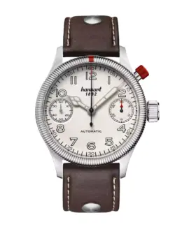 hanhart-pioneer-monoscope-silver-fluted-bezel-45-mm-dark-brown-leather