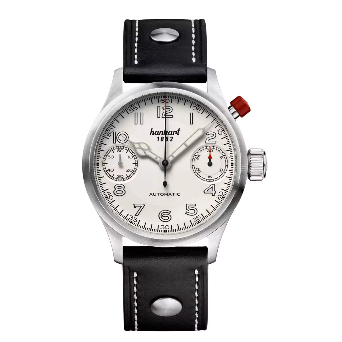 hanhart-pioneer-monoscope-silver-smooth-bezel-45-mm-black-leather hanhart-pioneer-monoscope-silver-smooth-bezel-45-mm-black-leather