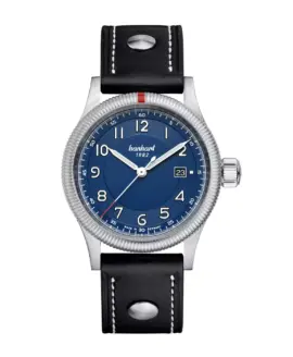 hanhart-pioneer-one-blue-42-mm-black-leather
