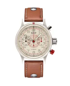 hanhart-pioneer-tachytele-antique-white-40-mm-light-brown-leather