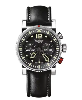 hanhart-primus-pilot-black-44-mm