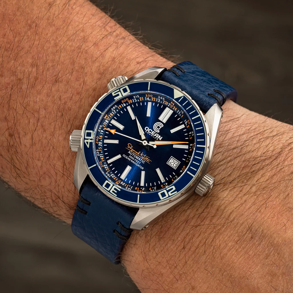 ocean-crawler-ocean-navigator-blue-v3-titanium-683496_1024x1024 ocean-crawler-ocean-navigator-blue-v3-titanium-blue strap wrist shot