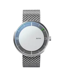 botta-nova-automatic-titanium-white-milanese