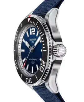 hanhart-aquasphere-ocean-fade-42mm-black-bezel-textile-strap-side