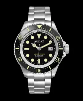 Audaz ABYSS DIVER black dial