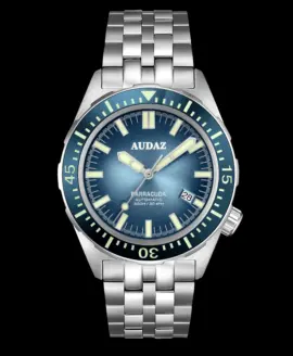 Audaz Barracuda teal blue Watch