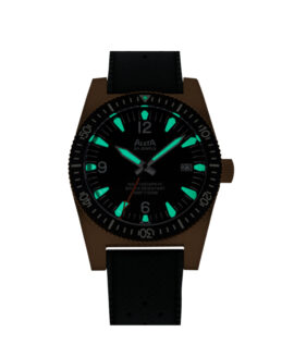Alsta - Nautoscaph - Bronze Black - lume