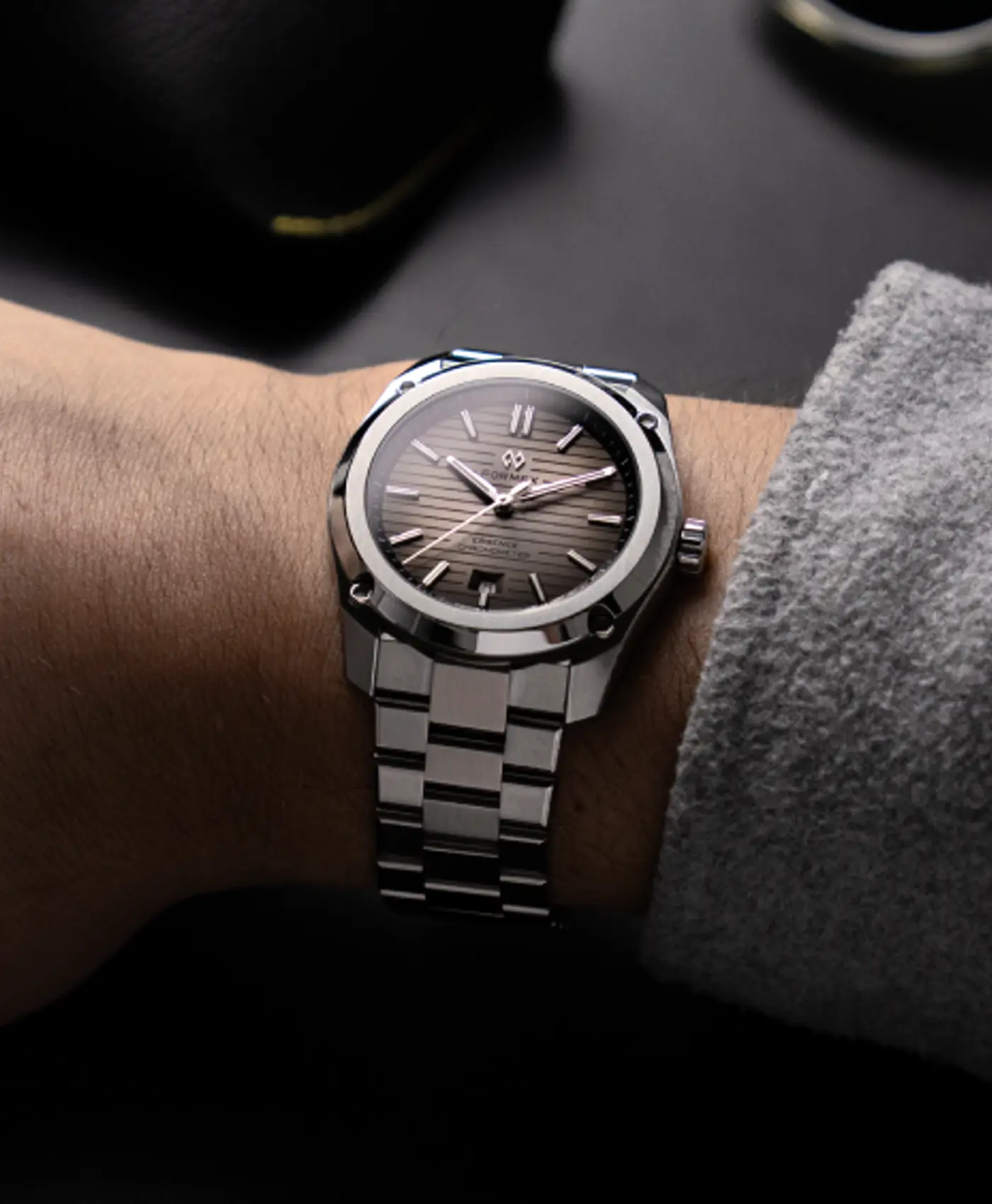 Formex - Essence FortyOne (41mm) Automatic Chronometer - Degrade - wrist shot Formex - Essence FortyOne (41mm) Automatic Chronometer - Degrade - wrist shot