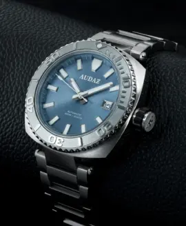 Audaz KING RAY ADZ-3040-03 - ice blue sunray dial