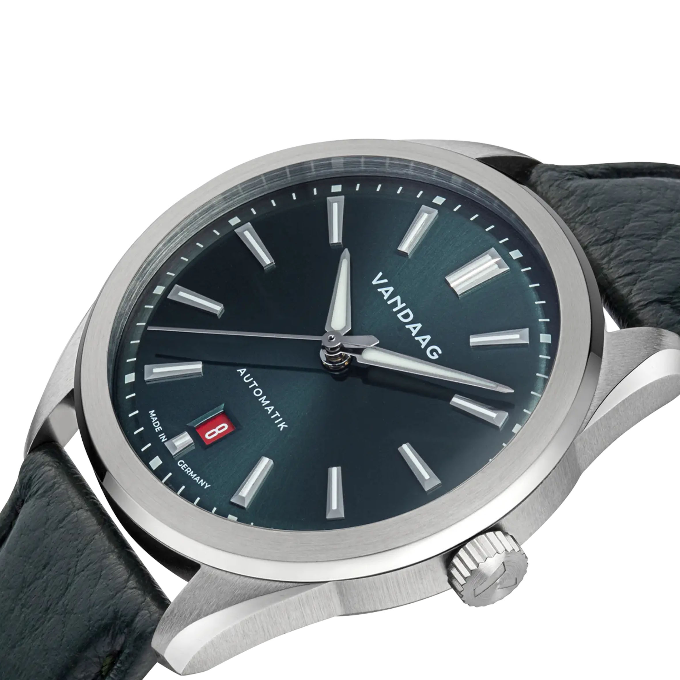 Vandaag - Baas - Harmonie - Leather Bracelet - Red Date - close up Vandaag - Baas - Harmonie - Leather Bracelet - Red Date - close up