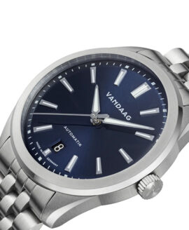 Vandaag - Baas - Ruhe - Steel Bracelet - Blue Date - close up