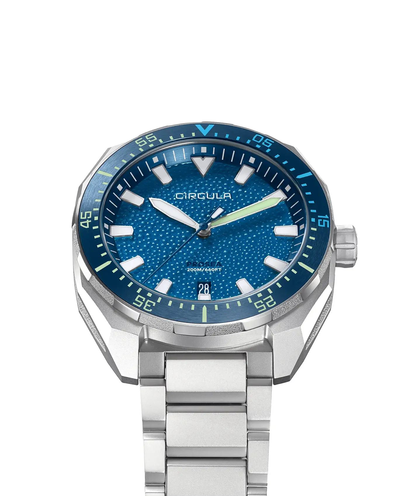 Circula - ProSea Blue - bracelet - tilted Circula - ProSea Blue - bracelet - tilted