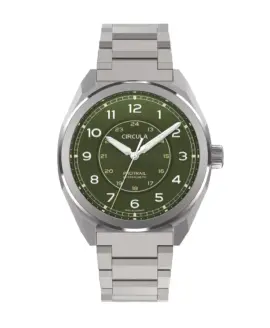 Circula ProTrail Green - steel bracelet