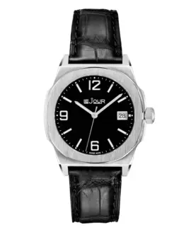 Le Jour watch black LJ-FD-001_Front