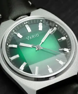 Vario Futurist Watch Sunburst Green Fume Watch